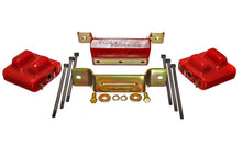 Load image into Gallery viewer, Energy Suspension 88-94 GM Blazer 4WD K Series Red Motor and Transmision Mounts; Zinc Finish
