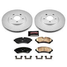 Load image into Gallery viewer, Power Stop 98-02 Cadillac Seville Front Z17 Evolution Geomet Coated Brake Kit
