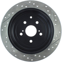 Load image into Gallery viewer, StopTech Sport Drilled &amp; Slotted Rotor - Rear Right

