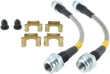Load image into Gallery viewer, StopTech 2/89-96 Nissan 300ZX (Exc Turbo)/6/89-96 300ZX Turbo Stainless Steel Rear BBK Brake Lines
