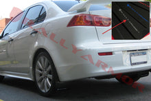 Load image into Gallery viewer, Rally Armor 07-17 Mitsubishi Lancer Black UR Mud Flap w/ Silver Logo
