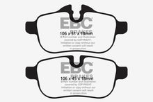 Load image into Gallery viewer, EBC 09+ BMW Z4 3.0 (E89) Redstuff Rear Brake Pads
