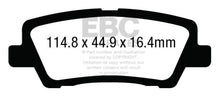 Load image into Gallery viewer, EBC 12+ Cadillac ATS 2.0 Turbo Ultimax2 Rear Brake Pads
