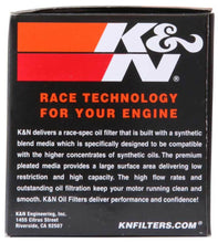 Load image into Gallery viewer, K&amp;N Honda / Kawasaki / Arctic Cat / Suzuki / Triumph / Yamaha 2.688in OD x 2.969in H Oil Filter
