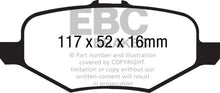 Load image into Gallery viewer, EBC 13+ Ford Explorer 3.5 Twin Turbo 4WD Greenstuff Rear Brake Pads
