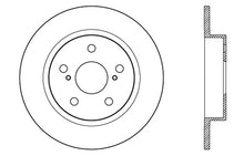 Load image into Gallery viewer, StopTech SportStop 10-13 Scion tC Slotted &amp; Drilled Right Rear Rotor
