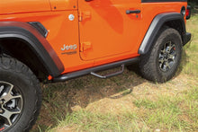 Load image into Gallery viewer, Rugged Ridge Spartan Nerf Bar Textured Black 18-20 Jeep Wrangler JL 2 Door
