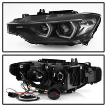 Load image into Gallery viewer, Spyder 12-14 BMW F30 3 Series 4DR Projector Headlights - LED DRL - Black (PRO-YD-BMWF3012-DRL-BK)
