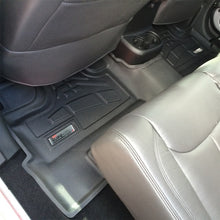 Load image into Gallery viewer, Westin 2014-2018 Jeep Wrangler Unlimited Wade Sure-Fit Floor Liners 2nd Row - Black
