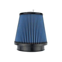 Load image into Gallery viewer, Injen NanoWeb Dry Air Filter 4.0 Flange w/ShurLok / 5.63 Base OD /6.0 Tall /4.0 Top w/Barb Fitting
