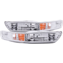 Load image into Gallery viewer, ANZO 1998-2001 Acura Integra Euro Parking Lights Chrome w/ Amber Reflector
