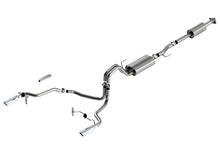 Load image into Gallery viewer, Borla F-150 2021 5.0L 4dr CC SB EC STB Lariat/KR/Platinum/LTD 3/2.25 SRE Cat-Back Touring CHR Tips
