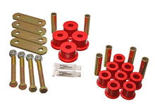 Load image into Gallery viewer, Energy Suspension 64-73 Ford Mustang Red Heavy Duty Shackle Set
