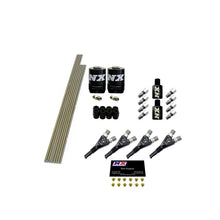 Load image into Gallery viewer, Nitrous Express 4 Cyl Shark Plumb Kit w/2 Solenoids &amp; 75HP Jets Incl Hardware
