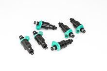 Load image into Gallery viewer, DeatschWerks Universal 350cc Low Impedance 11mm Upper Injector - Set of 6
