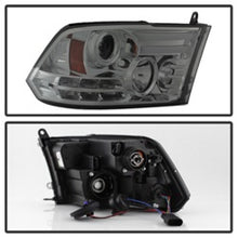 Load image into Gallery viewer, Spyder Dodge Ram 13-15 Projector Headlights Light Bar DRL Smoke PRO-YD-DR13-LBDRL-SM
