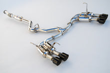 Load image into Gallery viewer, Invidia 2015+ Subaru WRX / STI Gemini/R400 Single Layer Quad Black Tip Cat-Back Exhaust
