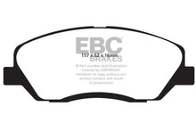 Load image into Gallery viewer, EBC 06-09 Hyundai Entourage 3.8 Ultimax2 Front Brake Pads
