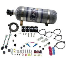 Load image into Gallery viewer, Nitrous Express GM EFI Dual Stage Nitrous Kit (50-150HP x 2) w/Composite Bottle
