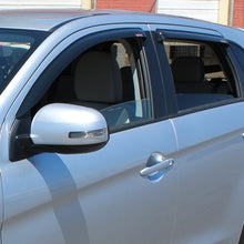 Load image into Gallery viewer, Westin 2016-2018 Mitsubishi Outlander Wade Slim Wind Deflector 4pc - Smoke
