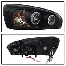 Load image into Gallery viewer, Spyder Chevy Malibu 04-07 Projector Headlights LED Halo LED Black High H1 Low H1 PRO-YD-CM04-HL-BK

