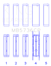 Load image into Gallery viewer, King Ford Powerstroke 6.0L/6.4L Diesel (Size STD) Crankshaft Main Bearing Set
