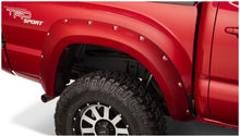 Load image into Gallery viewer, Bushwacker 12-15 Toyota Tacoma Fleetside Pocket Style Flares 2pc 60.3in Bed - Black
