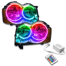 Load image into Gallery viewer, Oracle 08-10 Jeep Grand Cherokee SMD HL (Non-HID) - ColorSHIFT w/ Simple Controller
