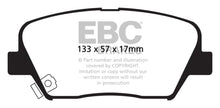 Load image into Gallery viewer, EBC 2017-2018 Hyundai Santa Fe (DM) 2.0L Turbo Ultimax2 Front Brake Pads
