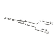 Load image into Gallery viewer, MagnaFlow Cat-Back, SS, 2.5in, Quad Split Rear 3.5in Tip 2015 Dodge Challenger 3.6L V6
