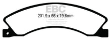 Load image into Gallery viewer, EBC 12+ Nissan NV 1500 Greenstuff Rear Brake Pads
