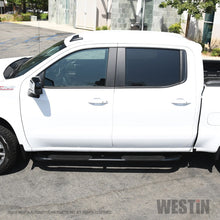 Load image into Gallery viewer, Westin 2019 Chevrolet Silverado/Sierra 1500 Crew Cab Platinum 4 Oval Nerf Step Bars - Black
