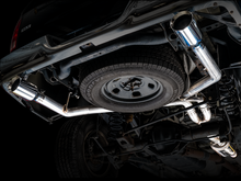 Load image into Gallery viewer, AWE Tuning 09-18 RAM 1500 5.7L (w/Cutouts) 0FG Dual Rear Exit Cat-Back Exhaust - Chrome Silver Tips
