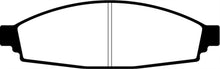Load image into Gallery viewer, EBC 03-06 Lincoln Aviator 4.6 Greenstuff Front Brake Pads
