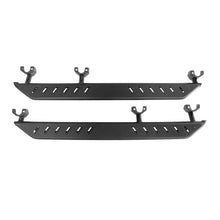 Load image into Gallery viewer, Westin/Snyper 07-17 Jeep Wrangler Unlimited Triple Tube Rock Rail Steps - Textured Black
