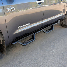 Load image into Gallery viewer, Westin 07-21 Toyota Tundra CrewMax Outlaw Drop Nerf Step Bars - Black
