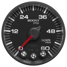 Load image into Gallery viewer, Autometer Spek-Pro 52.4mm 0-60 PSI Digital Stepper Motor Boost Gauge
