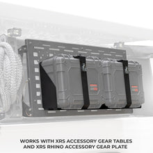 Load image into Gallery viewer, Go Rhino XVenture Gear Hard Case Mount Extra Large 25in. (Mount ONLY for XRS/SRM Racks) - Tex. Blk
