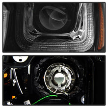 Load image into Gallery viewer, Spyder Volkswagen Golf VII 14-16 Projector Headlights DRL LED Red Stripe Blk PRO-YD-VG15-RED-DRL-BK
