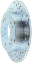 Load image into Gallery viewer, StopTech Select Sport 06-15 Honda Civic Si Slotted and Drilled Left Rear Rotor
