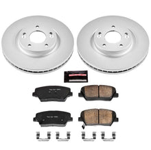 Load image into Gallery viewer, Power Stop 10-12 Hyundai Santa Fe Front Z17 Evolution Geomet Coated Brake Kit
