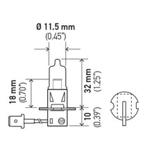 Load image into Gallery viewer, Hella H3 24V/70W PK22s T3.25 Halogen Bulb
