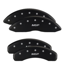 Load image into Gallery viewer, MGP 4 Caliper Covers Engraved Front RAM Engraved Rear RAMHEAD Red finish silver ch
