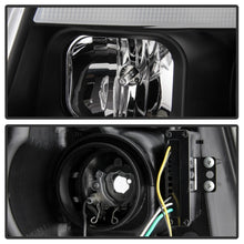 Load image into Gallery viewer, Spyder 11-13 Jeep Grand Cherokee - Light Bar Proj Headlights - Halo Model - Blk - PRO-YD-JGC11-LB-BK
