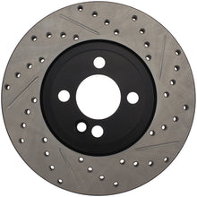 Load image into Gallery viewer, StopTech Slotted &amp; Drilled Sport Brake Rotor 07-13 Mini Cooper
