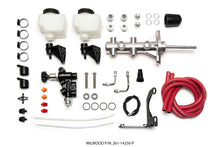 Load image into Gallery viewer, Wilwood Tandem Remote M/C Kit w L/H Brkt &amp; Prop Valve - 15/16in Bore Ball Burnished-W/Pushrod
