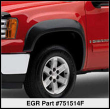 Load image into Gallery viewer, EGR 07-13 GMC Sierra LD Rugged Look Fender Flares - Front Pair (751514F)
