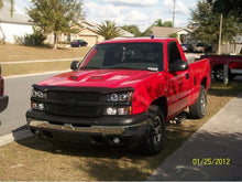 Load image into Gallery viewer, Spyder Chevy Silverado 1500 03-06 Projector LED Halo LED Amber Reflctr Blk PRO-YD-CS03-AM-BK
