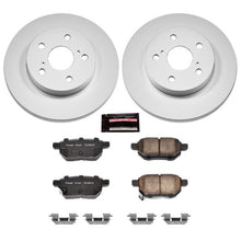 Load image into Gallery viewer, Power Stop 09-10 Pontiac Vibe Rear Z17 Evolution Geomet Coated Brake Kit
