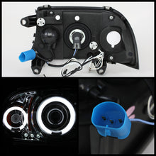 Load image into Gallery viewer, Spyder Dodge Dakota 97-04/Durango 98-03 1PC Projector Headlights LED Halo LED Chrm PRO-YD-DDAK97-C
